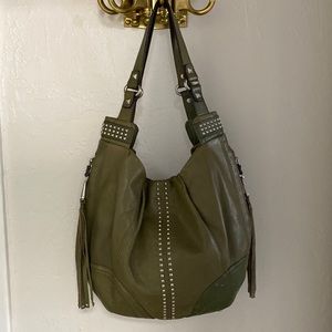 B. Makowsky leather hobo bag